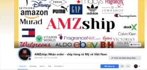 AMZship: Nhận order - ship hàng từ Mỹ về Việt Nam